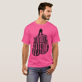 FSP Logo maar dan in het zwart T-shirt (Voorkant volledig)