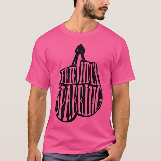 FSP Logo maar dan in het zwart T-shirt (Voorkant)