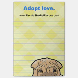 FSPR Post It Pad - adopt Love. Post-it® Notes