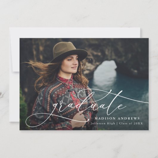 Fstromende scriptfotograaf Partij Kaart (Voorkant)