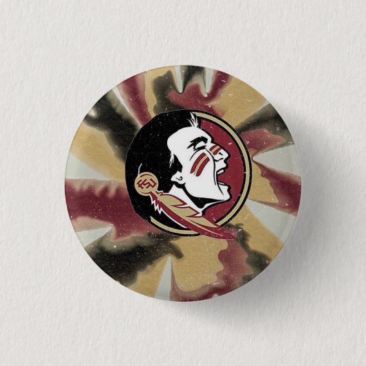 FSU Gameday Knop Ronde Button 3,2 Cm (Voorkant)