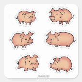 FSudolArt Merchandise Vierkante Sticker (Voorkant)