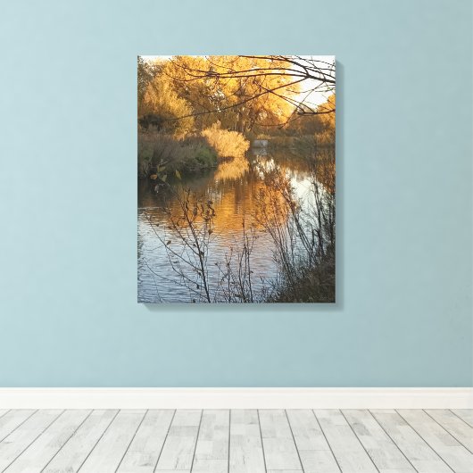 Ft. Collins Co. Canvas Afdruk (Insitu (Houten vloer))