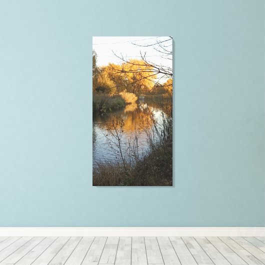 Ft. Collins Co. Canvas Afdruk (Insitu (Houten vloer))