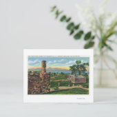 Ft Crown Point Uitzicht of South Barracks Briefkaart (Staand voorkant)