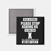 Ft-designs Dear Algebra - Funny Mathematical Sloga Magneet (Voorkant / Achterkant)