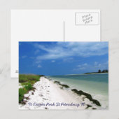 Ft Desoto Sint-Petersburg Briefkaart (Voorkant / Achterkant)