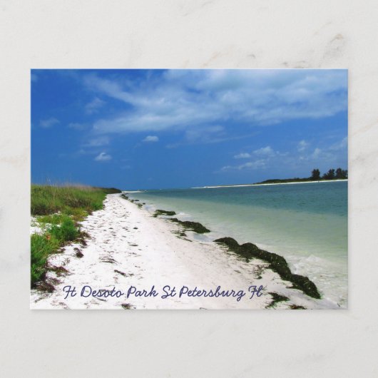 Ft Desoto Sint-Petersburg Briefkaart (Voorkant)