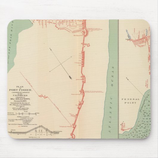 Ft Fisher Muismat (Voorkant)