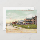 Ft. Hamilton, Bay Ridge, Brooklyn NYC Vintage Briefkaart (Voorkant / Achterkant)