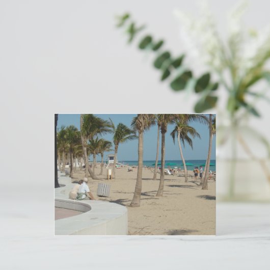 Ft Lauderdale Beach Briefkaart (Staand voorkant)