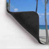 Ft Lauderdale Beach Florida Palm Trees en Ocean Muismat (Hoek)