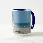 Ft Lauderdale Beach Lifeguard-standaard Mok (Voorkant rechts)