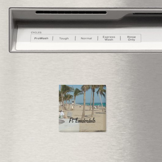 Ft Lauderdale Beach Magneet (Insitu (Vaatwasser))