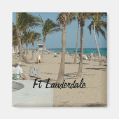 Ft Lauderdale Beach Magneet (Voorkant)