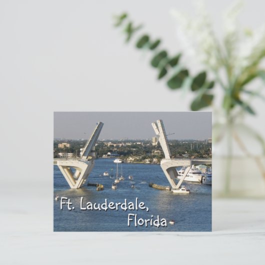 Ft. Lauderdale Briefkaart (Staand voorkant)