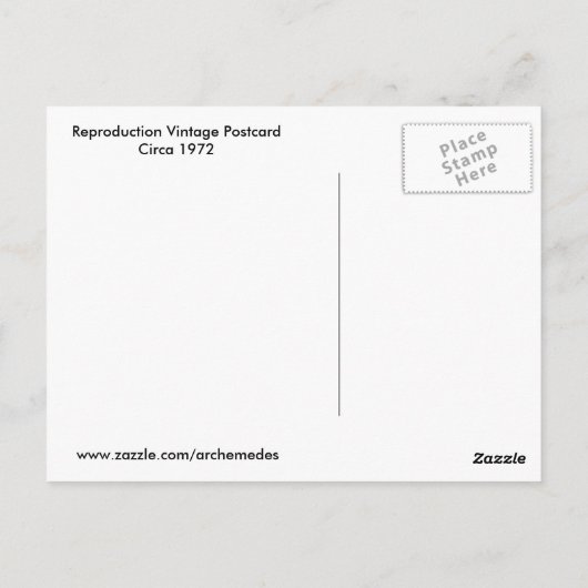  Ft. Lauderdale Briefkaart (Achterkant)