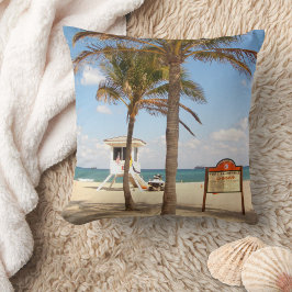 Ft Lauderdale Florida Beach - Lifeguard Kussen