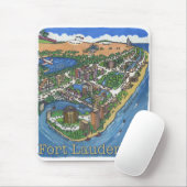 Ft Lauderdale Muismat (Met muis)