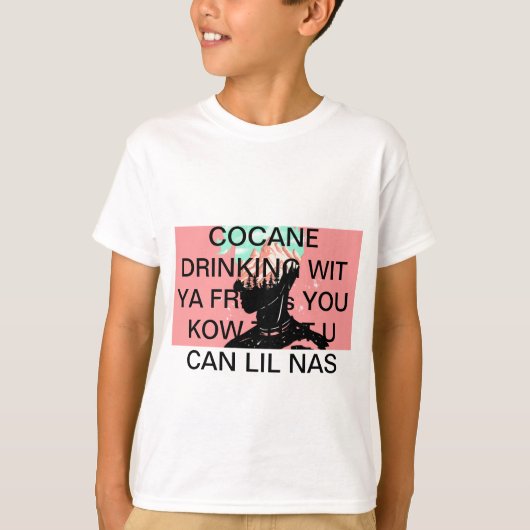 Ft. lil nas x t-shirt (Voorkant)