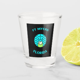 ft myers florida geweldige vissen shot glas