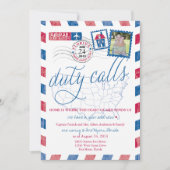 Ft Myers Florida Luchtpost Militaire Verhuizing Aankondiging (Voorkant)