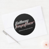 FT-Sticker Ronde Sticker (Envelop)