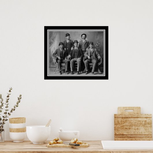 "Ft. Worth Vijf-inch cassidy/sundance Poster (Keuken)