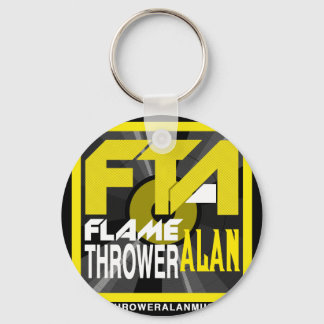 FTA Flame Thrower Alan Music Apparel & Merchandise Sleutelhanger