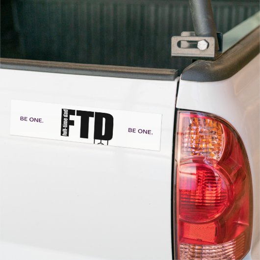 FTD Bumpersticker (Op Truck)