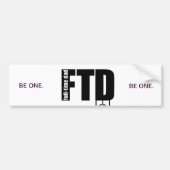 FTD Bumpersticker (Voorkant)