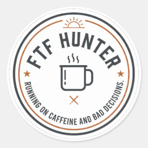 FTF-jager sticker