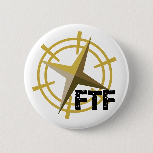 FTF met kompas Ronde Button 5,7 Cm (Voorkant)