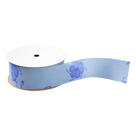 FTF Monochrome Grosgrain Lint in Blauw (Spoel)