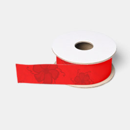 FTF Monochrome Grosgrain Lint in Rood