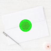 FTF monochrome stickers in groen (Envelop)