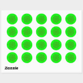 FTF monochrome stickers in groen (Vel)