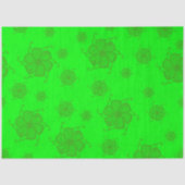 FTF Monochroom tissuepapier in groen (Voorkant)