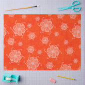 FTF Monochroom tissuepapier in Oranje (Craft)