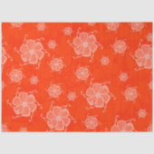 FTF Monochroom tissuepapier in Oranje (Voorkant)