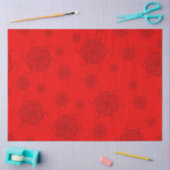 FTF Monochroom Tissuepapier in Rood (Craft)