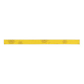 FTF Moonochrome Grosgrain Lint in Geel (Voorkant)