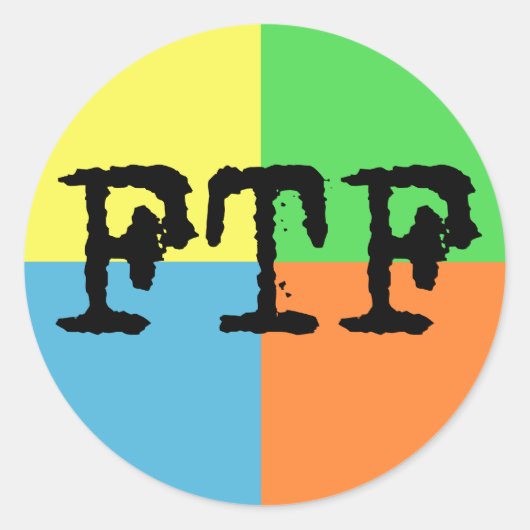 FTF RONDE STICKER (Voorkant)