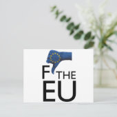 FtheEU Briefkaart (Staand voorkant)