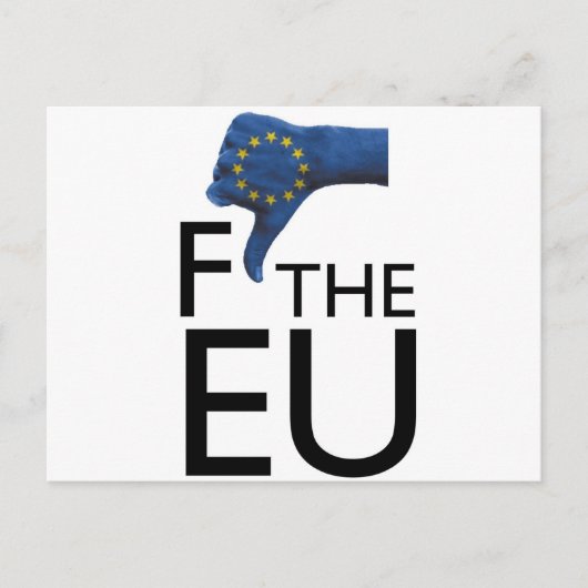 FtheEU Briefkaart (Voorkant)