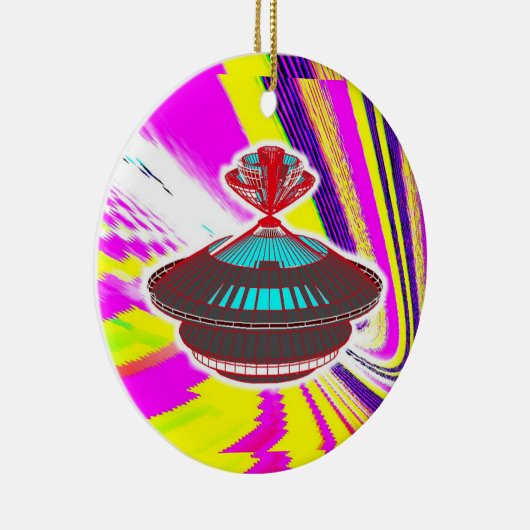 FTL Spaceship Keramisch Ornament (Rechts)