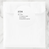 FTM RONDE STICKER (Tas)
