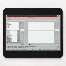 FTP circa 1997 - mousepad Muismat