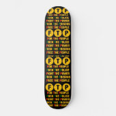 FTP-skateboard Persoonlijk Skateboard (Voorkant)