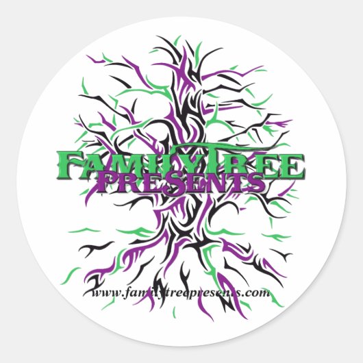 FTP-Stickers Ronde Sticker (Voorkant)